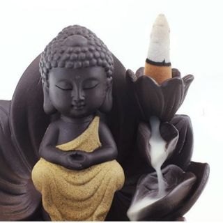 Tháp Đốt Trầm Tượng Phật Hoa Sen