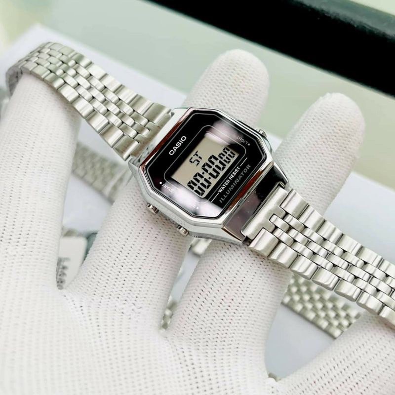 Đồng hồ nữ dây thép LA680 chính hãng new fullbox