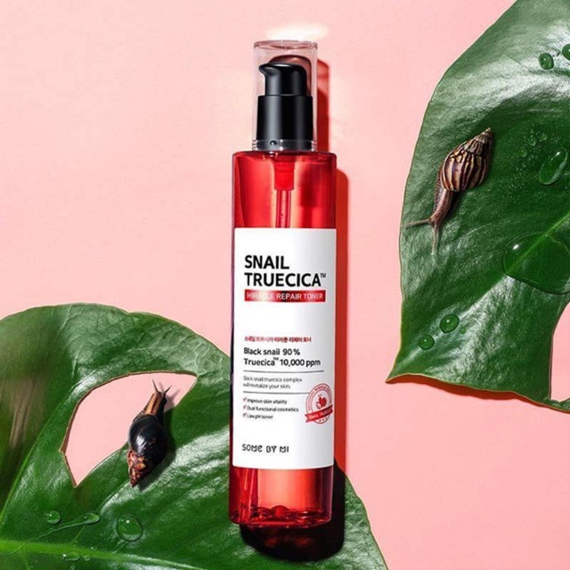 Nước hoa hồng phục hồi da Some by mi Snail Truecica Miracle Repair Toner