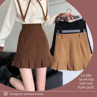 Chân váy đuôi cá dáng ngắn