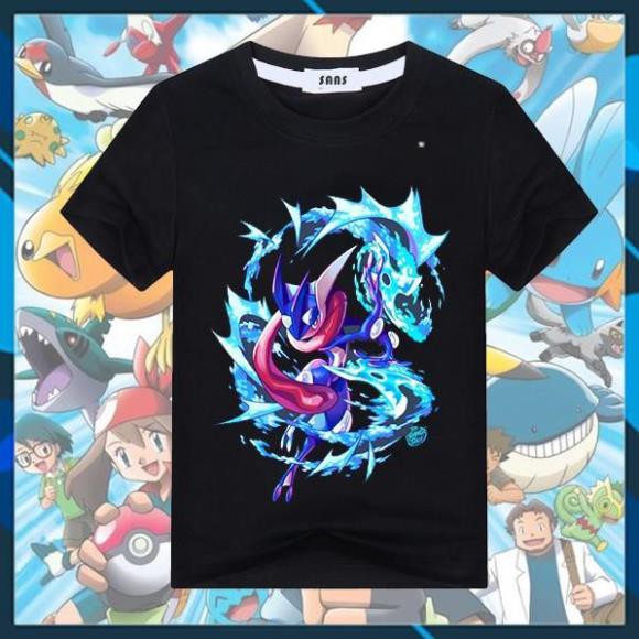 (SALE 50%) (SALE) Áo Thun Giá Rẻ Pokemon - Gekkouga cực chất