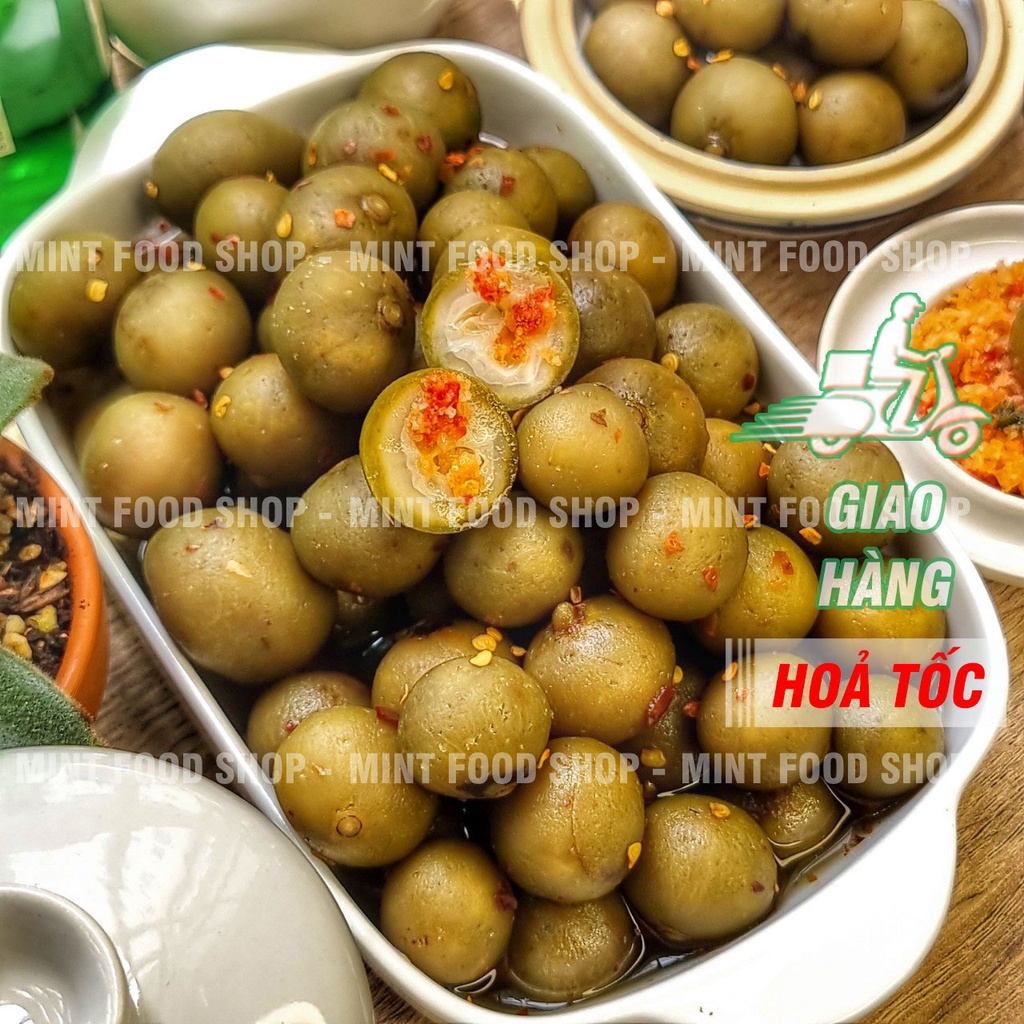 Ô Mai Sấu Bao Tử Giòn Cay - Lon 500gr