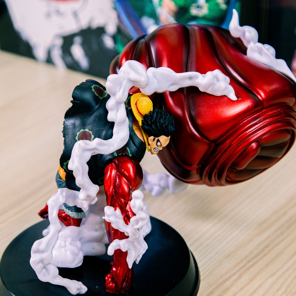 Mô hình One Piece Luffy Gear 5 Nika Sun God cao 21cm, figure one piece decor trang trí siêu đẹp, mô hình anime làm quà t