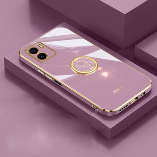 Ốp Điện Thoại Silicon Mềm Chống Sốc Kèm Giá Đỡ Dành Cho vivo y15s vivo y15a