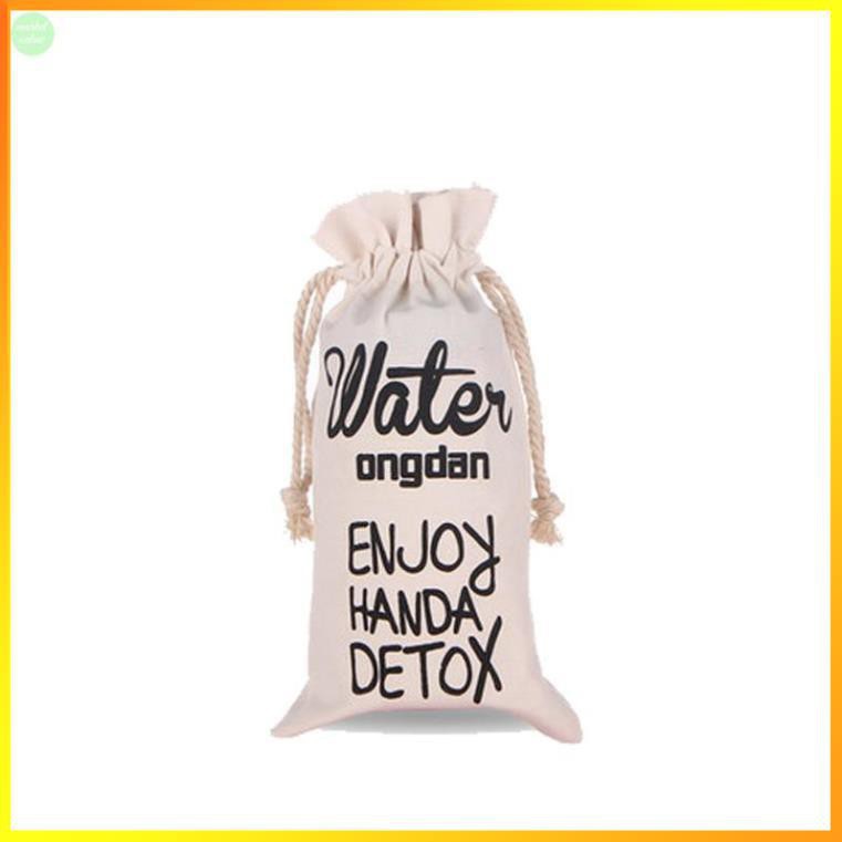 Bình nước Detox 1 lít có túi đựng