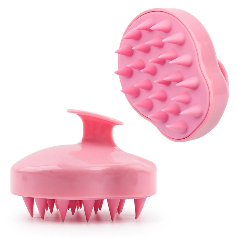 Silicone Bàn Chải Silicon massage Da Đầu Khi Tắm