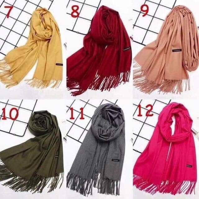 [ CHUYÊN SỈ ] Khăn Cashmere hàng loại 1 (KT 70*200cm)
