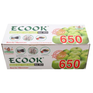 Màng bọc thực phẩm Ecook P650 30cm x 500m THPP650