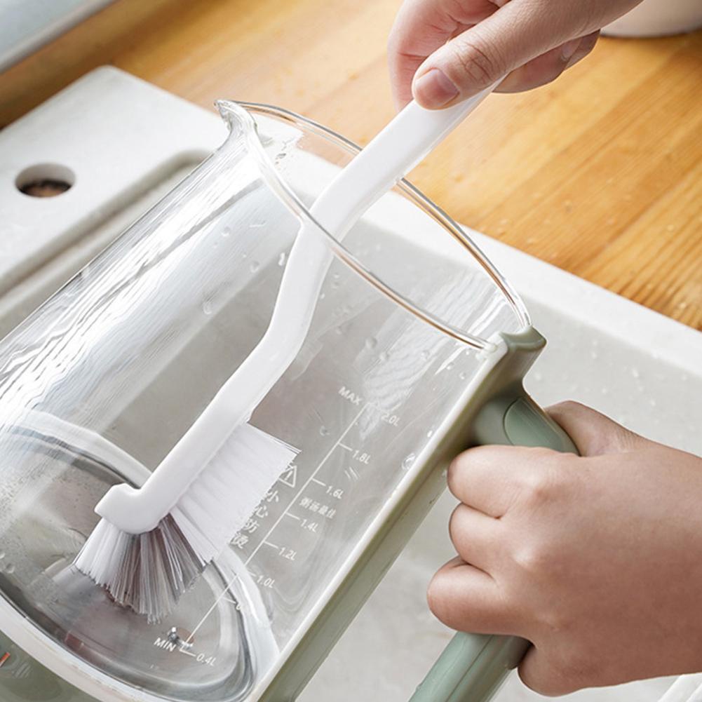 Bàn chải nhựa mẫu M7F5 E6E4 tay cầm dài vệ sinh nhà bếp đa năng