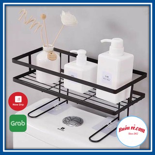 Mua  Mã SKAMLSC28 giảm 10% tối đa 50K đơn 100K  Kệ sắt gác bồn cầu TẶNG KÈM 2 MIẾNG DÁN đa năng tiện dụng 01410_Buonre