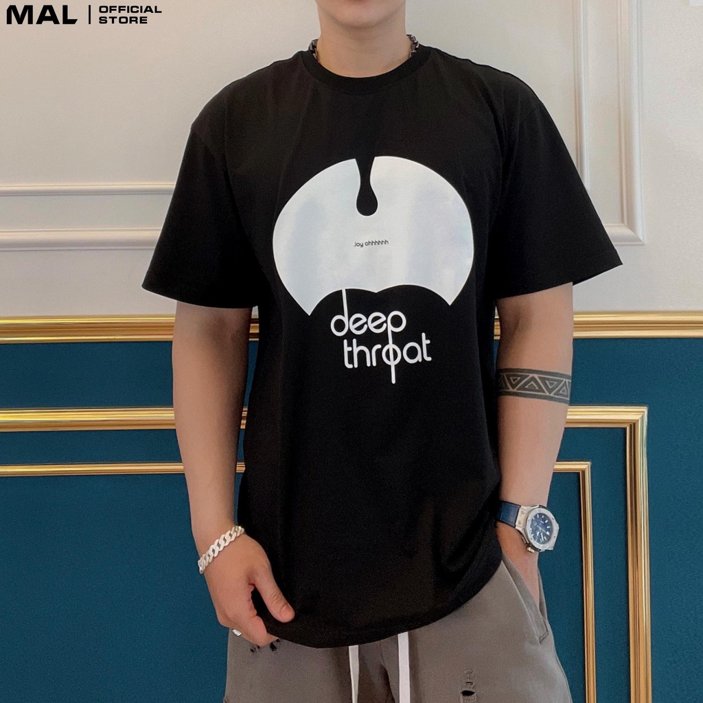 Áo Thun Tay Lỡ Unisex DEEPTHROAT Form Rộng -MAL STORE- MALUNI010