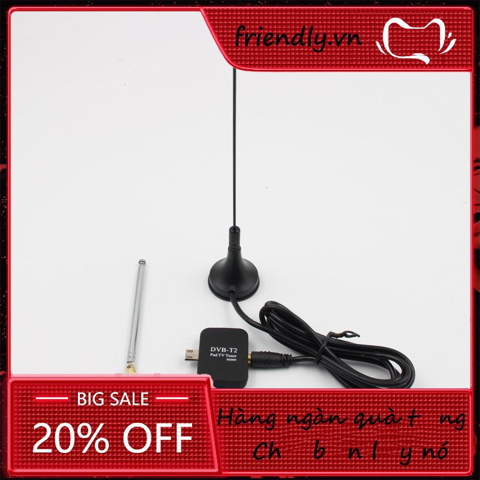 Bộ Thu Tín Hiệu Vệ Tinh Dvb-T2 Hd Tv Micro Usb Hỗ Trợ Epg