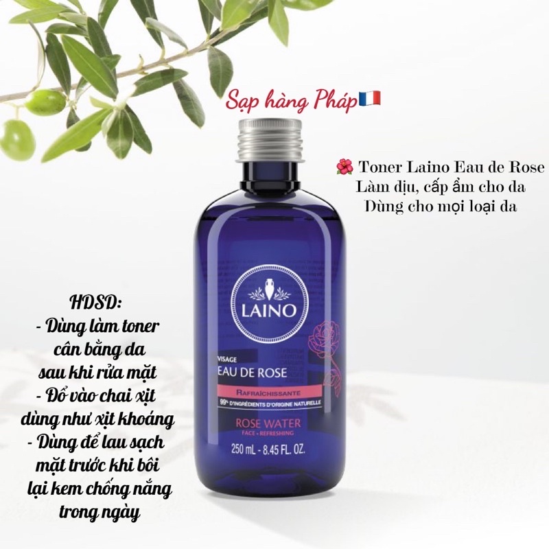 Nước hoa hồng LAINO 250ml