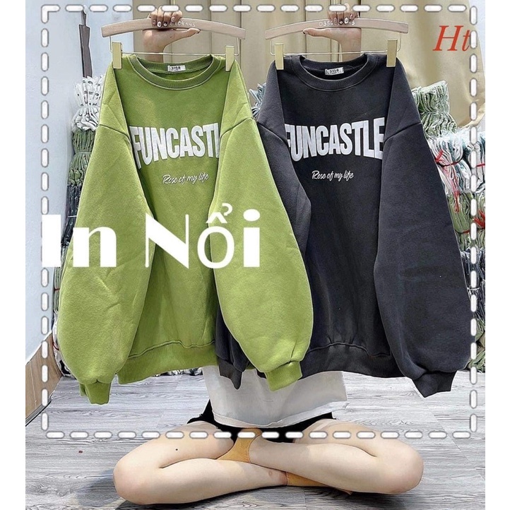 Áo nỉ bo cotton FUNCA HT12