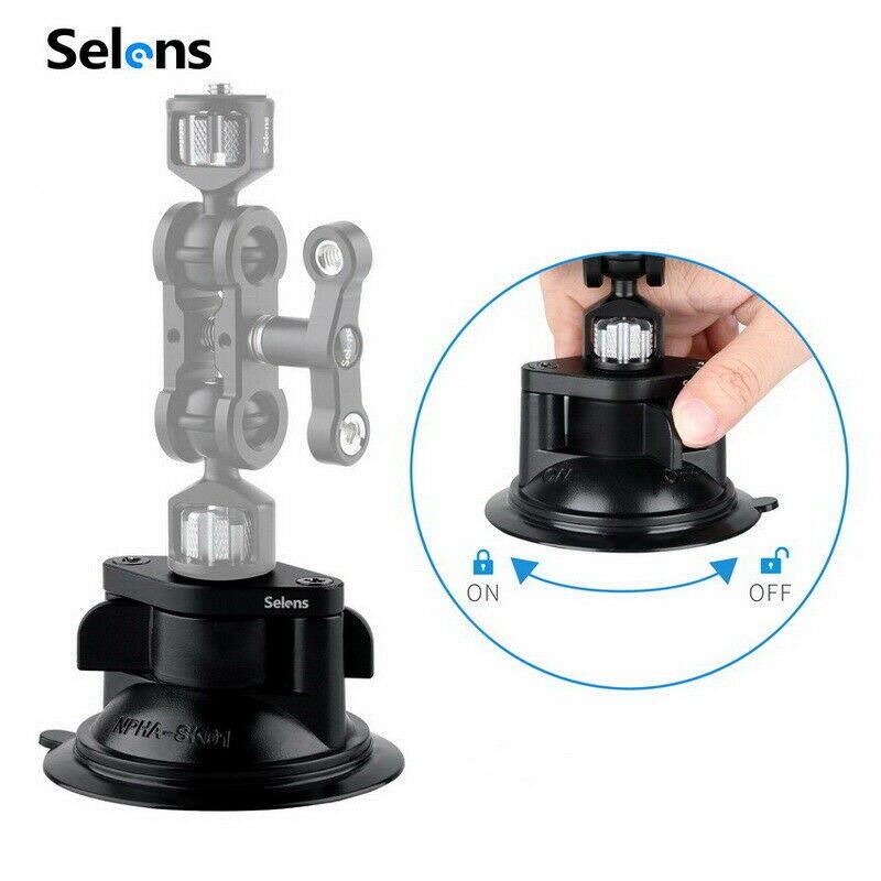Selens Đế Hút Chân Không Giữ Máy Ảnh DSLR / Điện Thoại / Gopro