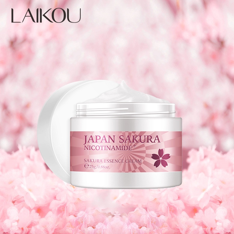 Kem Dưỡng Da Mặt LAIKOU Chiết Xuất Ốc Sên / Hyaluronic Acid / Collagen Dưỡng Ẩm Chống Lão Hóa Da