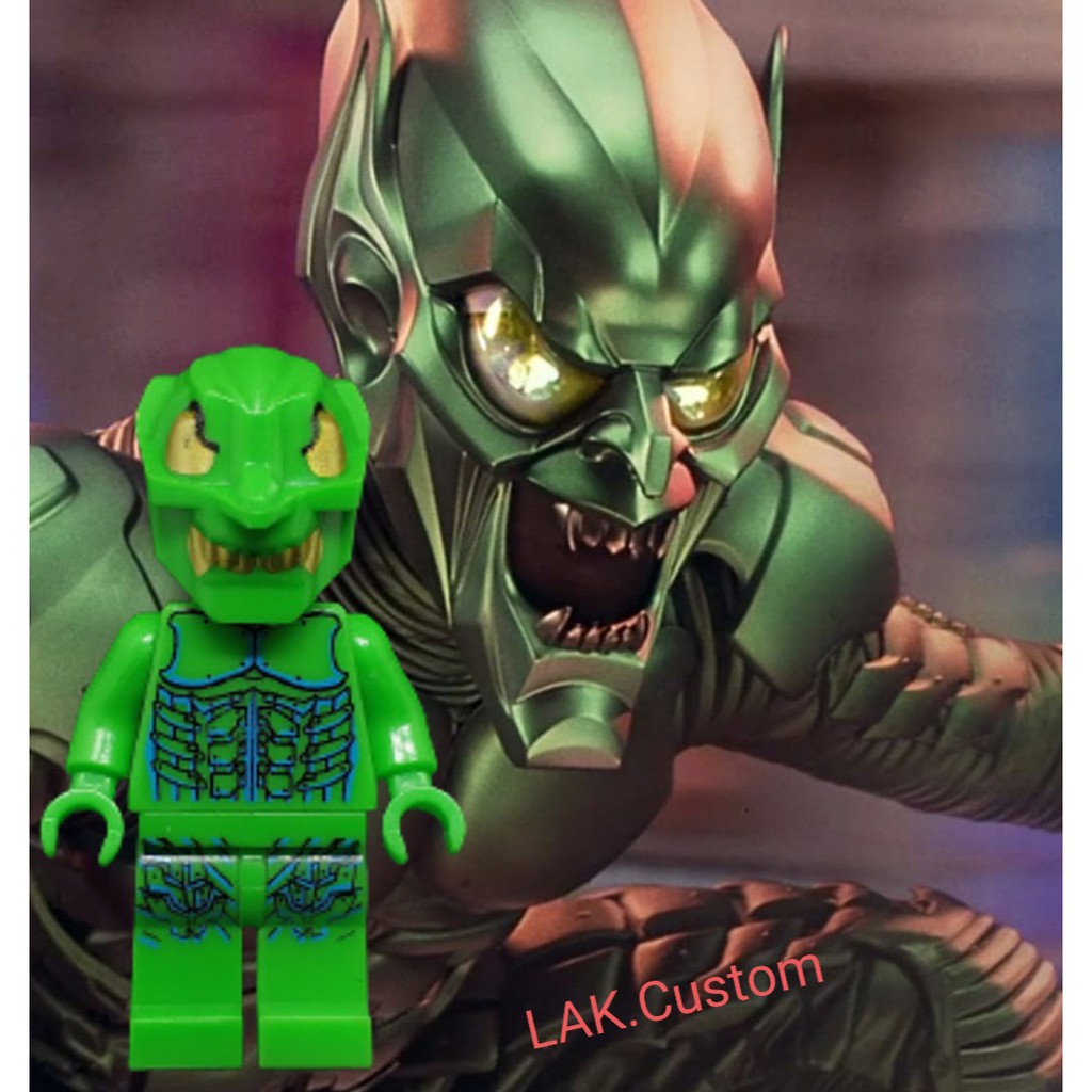 MÔ HÌNH [LEGO] GREEN GOBLIN ( KẺ THÙ SPIDER MAN )