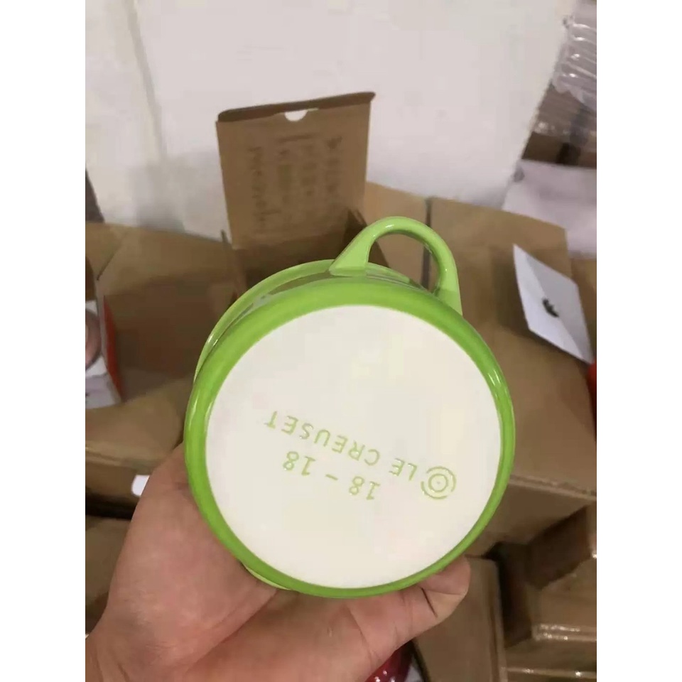 AI AN 09 -Nồi sứ mini Le Creuset đường kính 10cm dùng nướng bánh đựng kem caramen các món khai vị decor trang trí bàn ăn