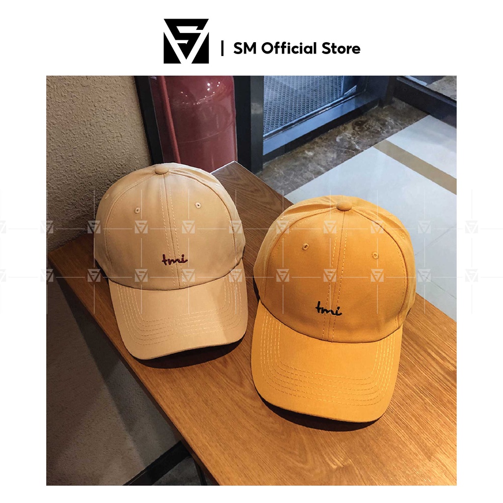 Mũ lưỡi trai nón kết lưỡi trai thêu chữ Tmi nam nữ phong cách ulzzang Hàn Quốc Soulmate Store SMN02