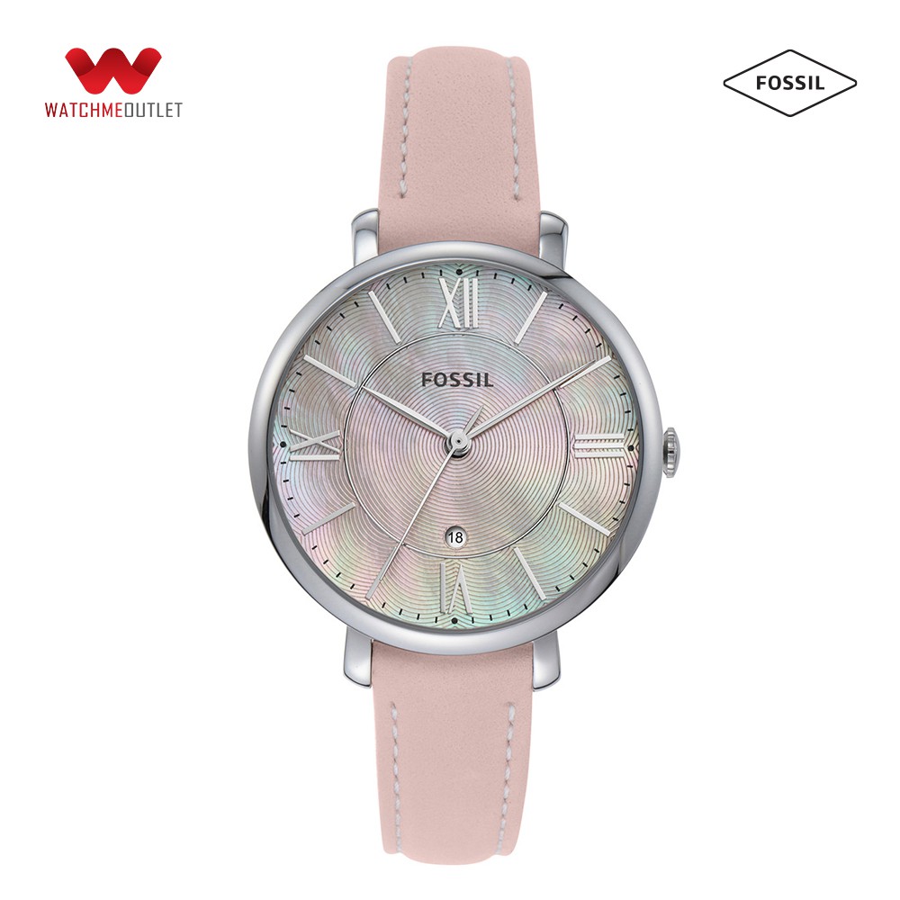 [ ĐẶC BIỆT 18-29.07 - VOUCHER 10%] - Đồng hồ Nữ Fossil dây da ES4151