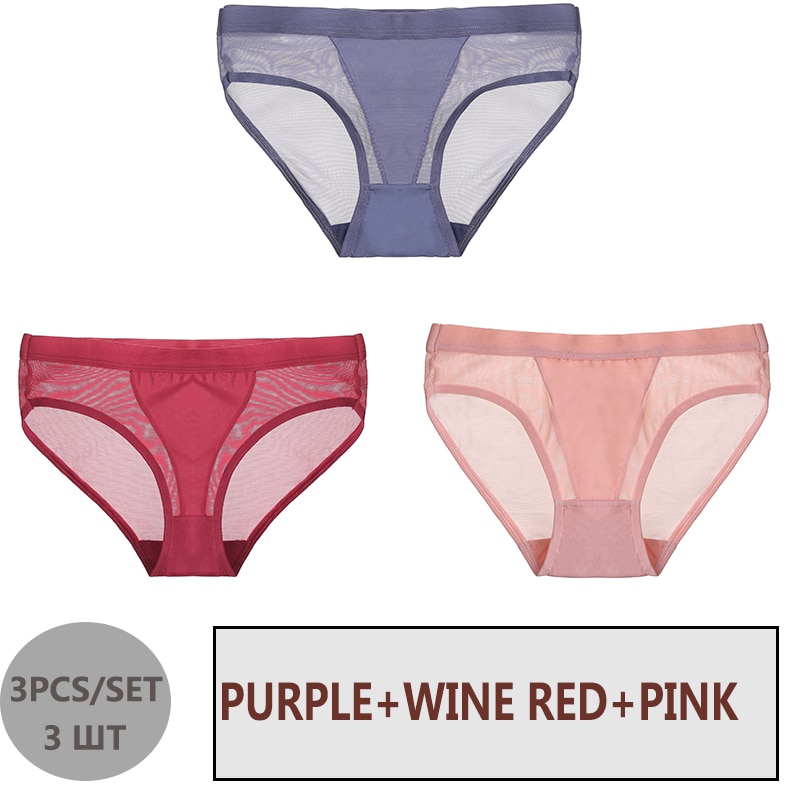 Set 3 Quần Lót Quyến Rũ Cho Nữ Finetoo
