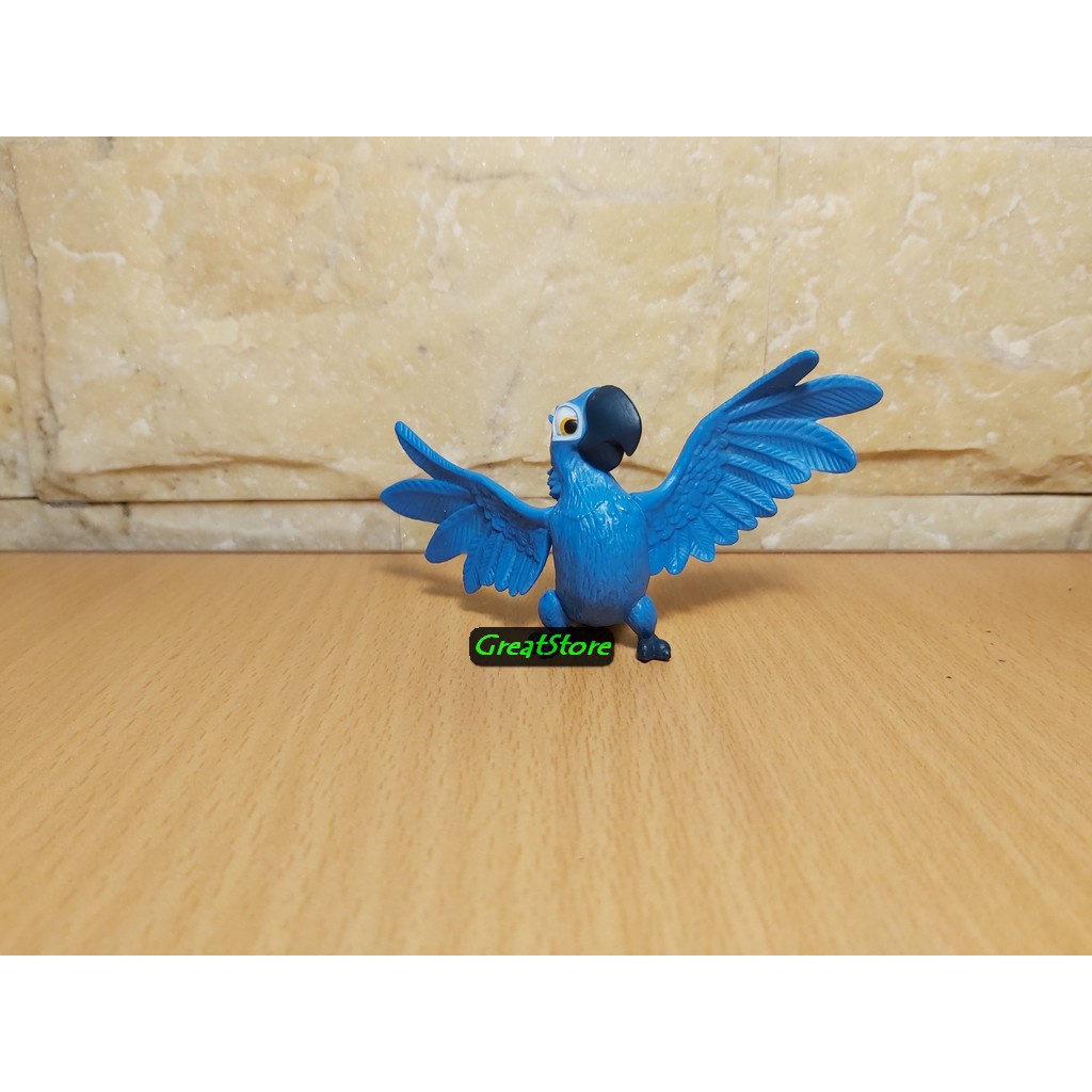 Mô hình Blu và Jewel trong phim Rio