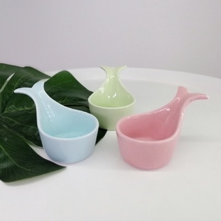 Bát chén sứ mini cho bé ăn dặm hình đuôi cá cho bé ăn dặm kiểu Nhật