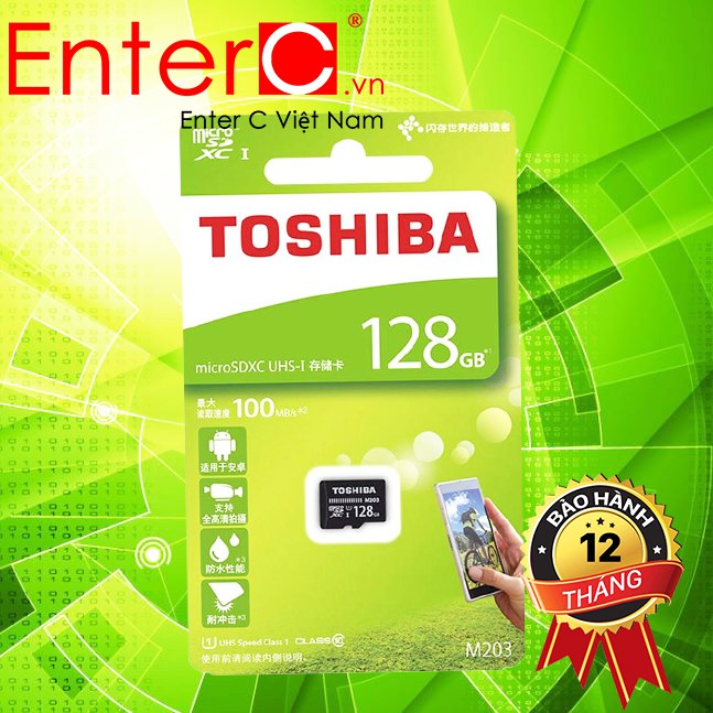 THẺ NHỚ MICROSDHC TOSHIBA M203 - 128GB