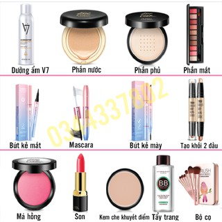 Bộ trang điểm 13 món đẹp