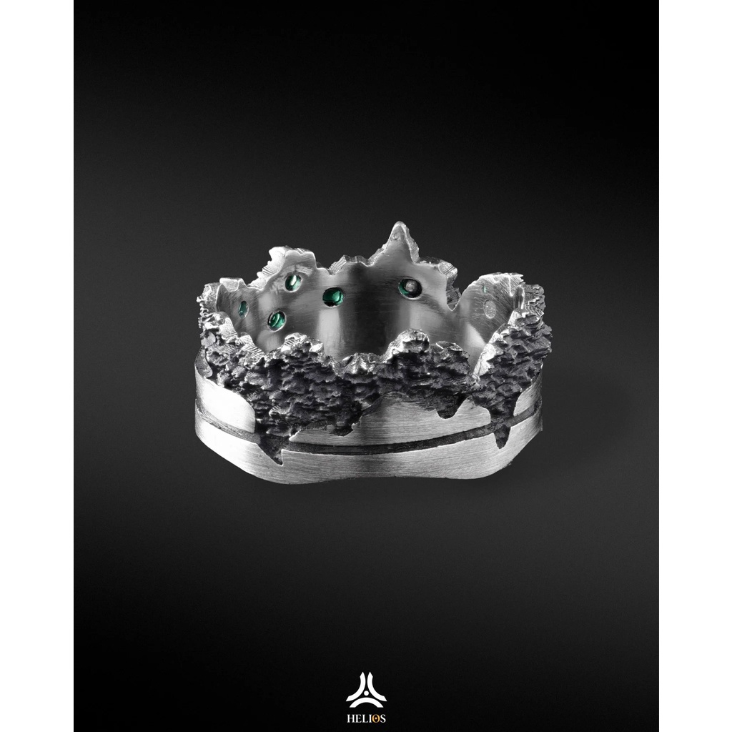 Nhẫn bạc nam, nữ HeliSilver Mountain Helios Original S925