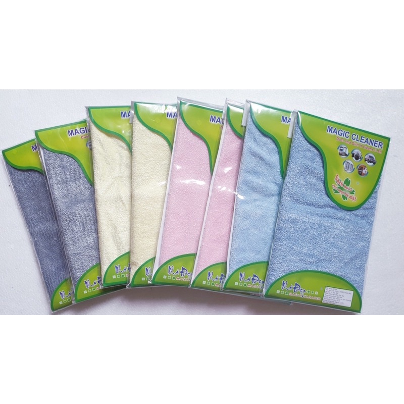 Khăn lau đa năng Microfiber không bám bụi 30x30 NDK