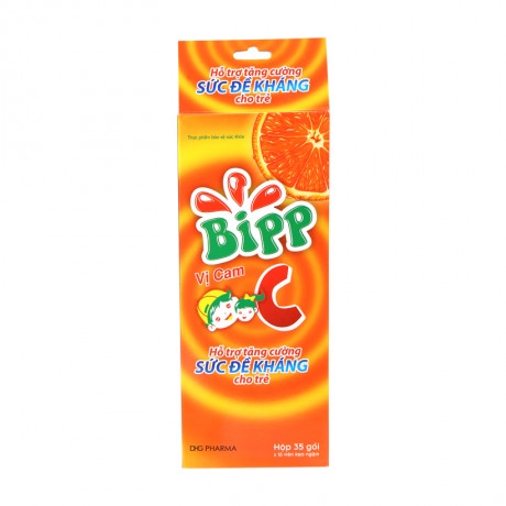 Kẹo ngậm Bipp C tăng sức đề kháng cho trẻ - Gói 10 Viên