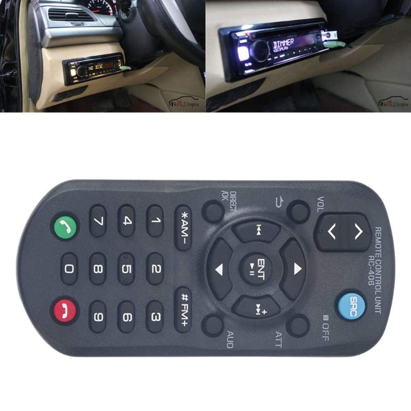 Điều Khiển Từ Xa RC-406 Thay Thế Cho Radio Xe Hơi KCA-RC406 KDC-X997