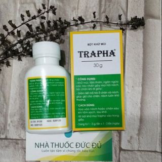 Bột khử mùi Trapha 30g