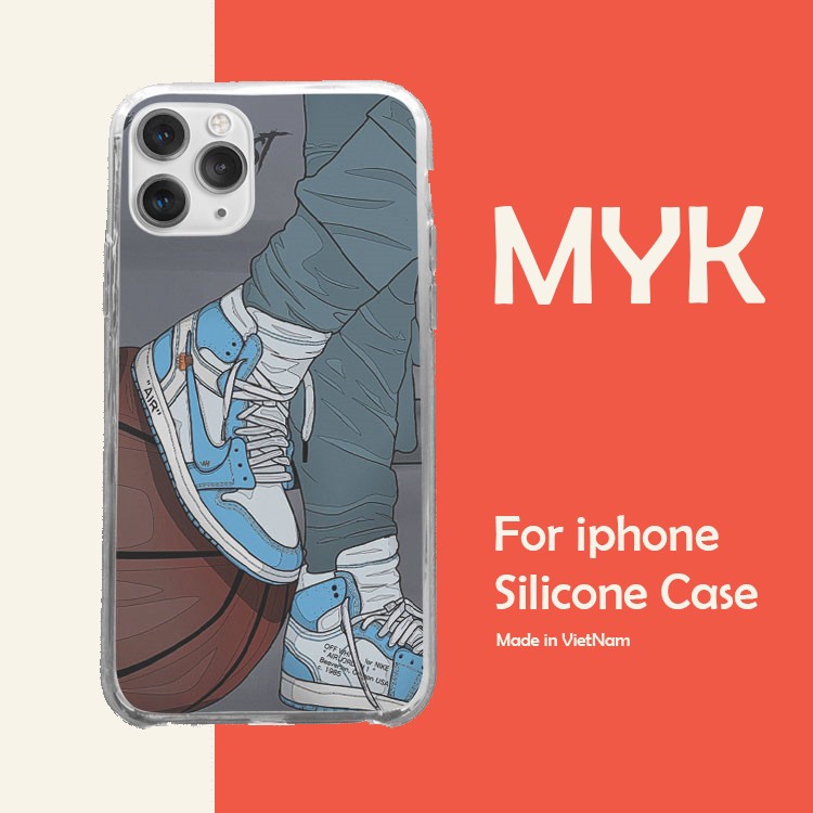 Ốp lưng NIKE Basketball Bóng rổ cho Iphone 5 6 7 8 Plus 11 12 Pro Max X Xr NIKPOD00331