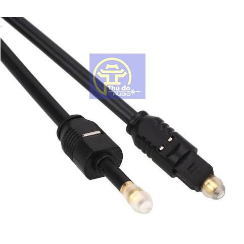 Cáp quang âm thanh SPDIF 3.5mm chuyển đổi Toslink sang Mini Toslink dài 1.5 M, 15M