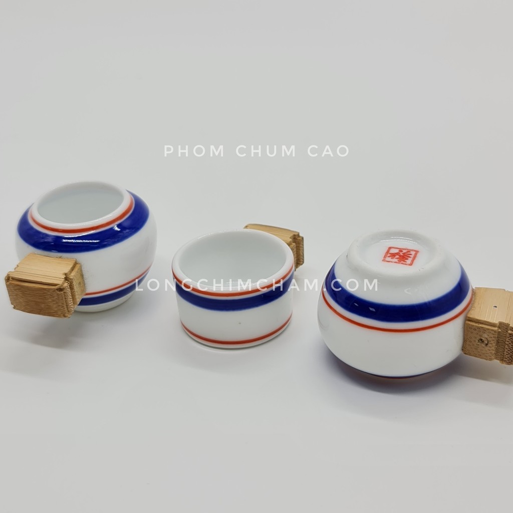 Cóng chào mào - Trắng viền Xanh, Đỏ