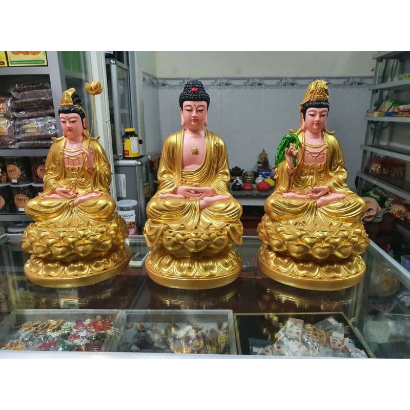 Tượng tam thánh 30cm