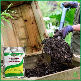 [Ưu Đãi] Phân vi sinh vật ủ đất, rác hữu cơ Trichoderma Điền Trang (1kg/bịch)