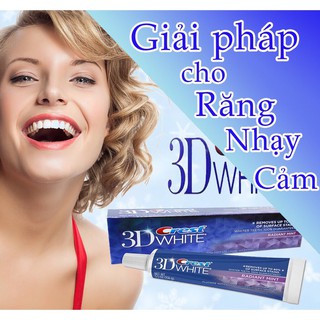 KEM ĐÁNH RĂNG CREST 3D WHITE ADVANCED WHITENING 158GR (MẪU MỚI)