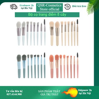 Bộ cọ trang điểm 8 cây lông mềm mịn cao cấp hàng nội địa trun