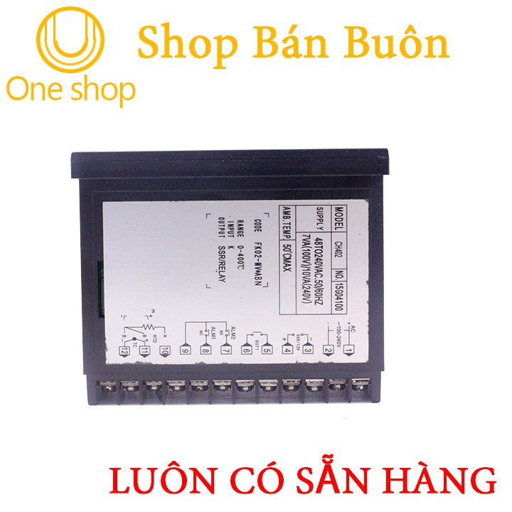 Bộ Điều Khiển Nhiệt Độ Thông Minh PID REX-CH402