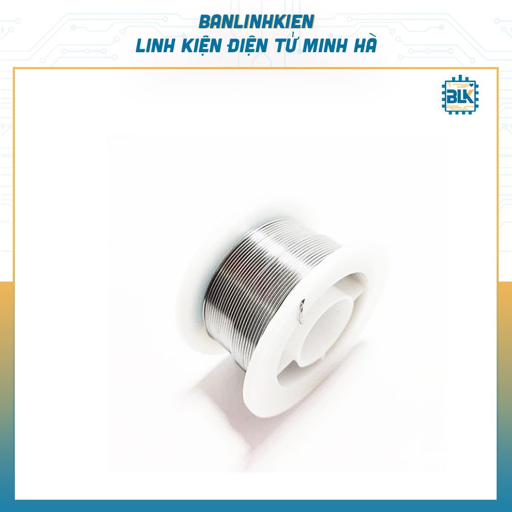 Thiếc Hàn SN63 0.8MM 50G, độ bóng-sáng cao, hàn chắc mối
