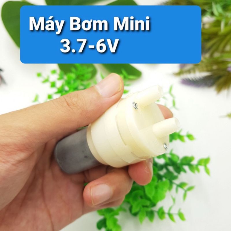 bơm nước mini 3.7v 5v 6v làm máy rửa tay rót rượ u. bơm chất lỏng