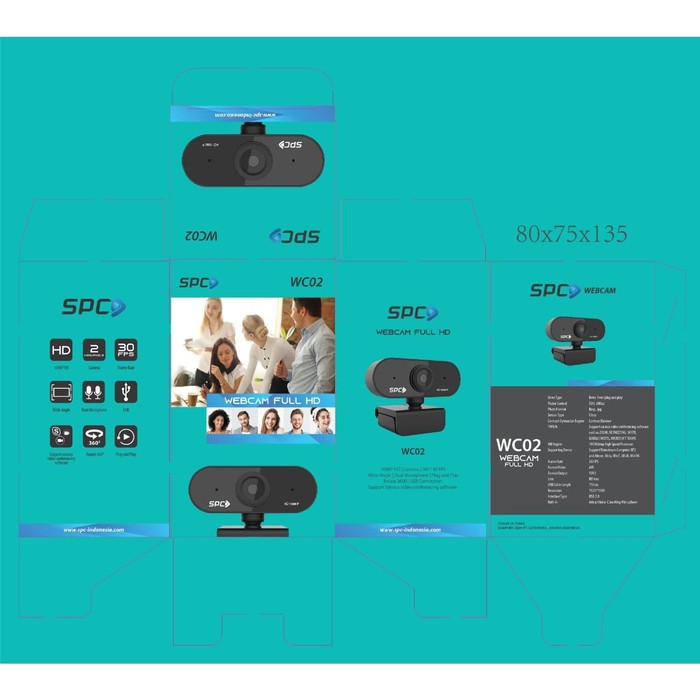 Webcam Spc Wc-02 Wc02 Cổng Usb | BigBuy360 - bigbuy360.vn