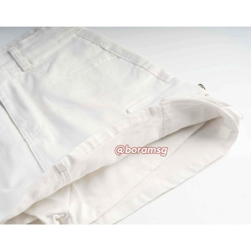 Chân váy túi hộp, chân váy kaki chữ A co giãn BORAM SG
