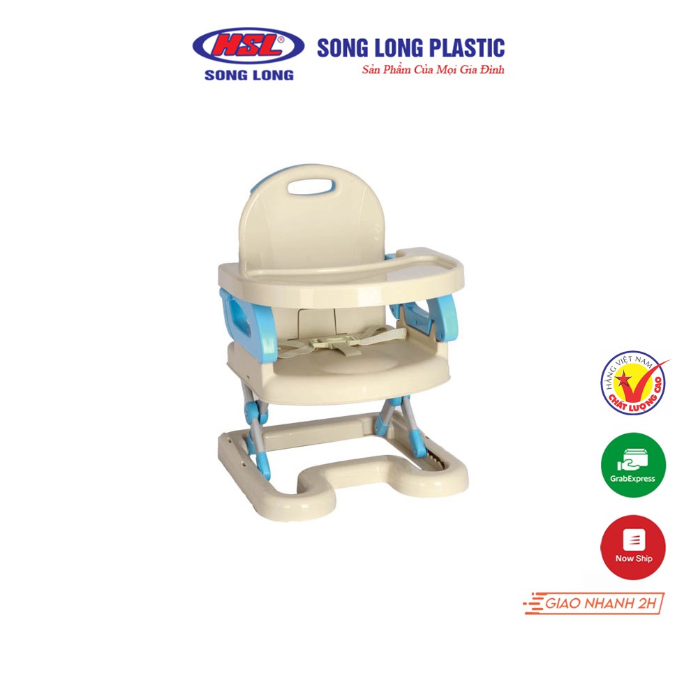 Ghế Ăn Dặm Đa Năng Trẻ Em Song Long Plastic Cho Bé Ăn Dặm Từ 6 Tháng