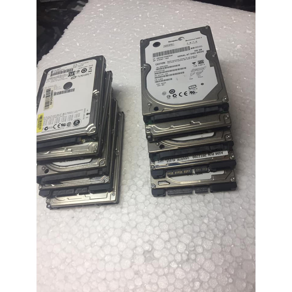 Ổ Cứng HDD Laptop chuẩn SATA 100Gb Sức khỏe GOOD