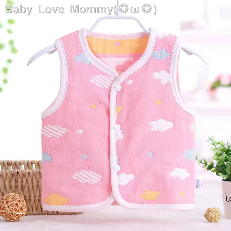 Áo Khoác Ghi Lê Vải Cotton Mỏng Thời Trang Mùa Hè Cho Bé 0-3 - 9-12 Tháng Tuổi