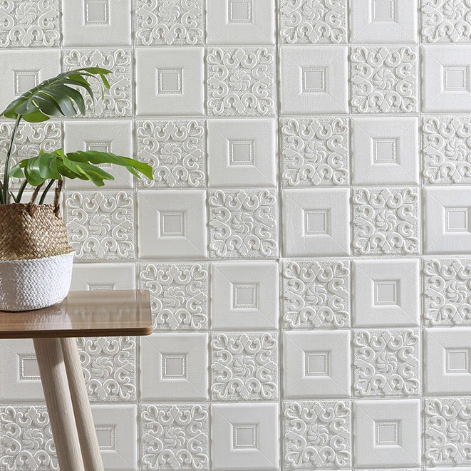 Xốp dán tường 3D Tự dính trang trí decal dán tường bếp | BigBuy360 - bigbuy360.vn